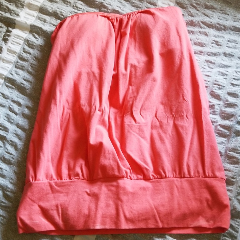 Strapless tank with bra top fro VS